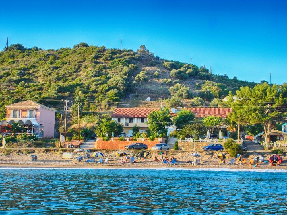 Vistonia Apartment Agios Georgios Pagon Luaran gambar