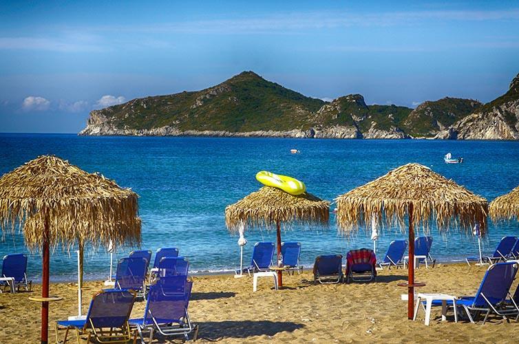Vistonia Apartment Agios Georgios Pagon Luaran gambar